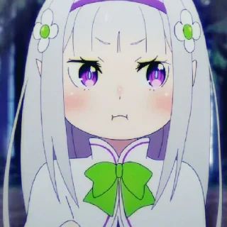 Sticker Re: Zero "Emilia" 2 - 3