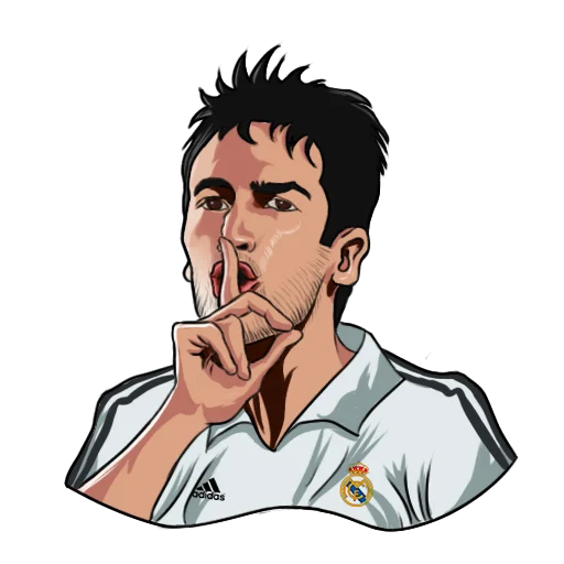 Sticker Real Madrid Legends by @realmadridcdf - 1