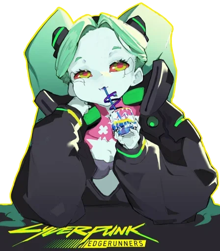 Стикер Rebecca @Anak_kucing_stiker - 10