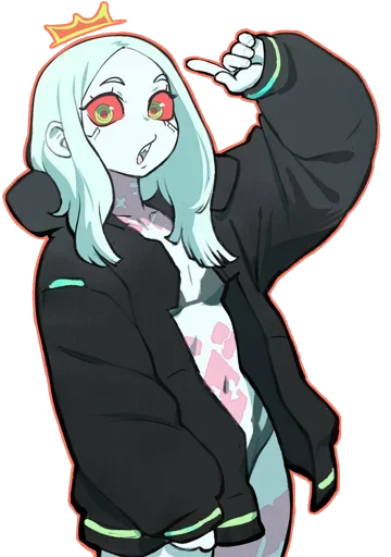 Стикер Rebecca @Anak_kucing_stiker - 9