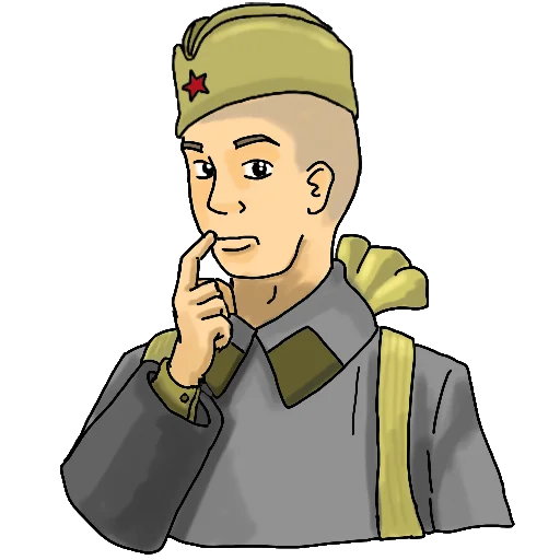 Sticker RedArmyUSSR - 1