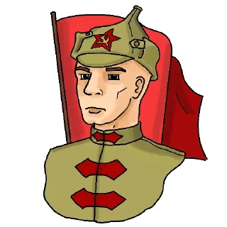 Sticker Красная Армия/Red Army - 5