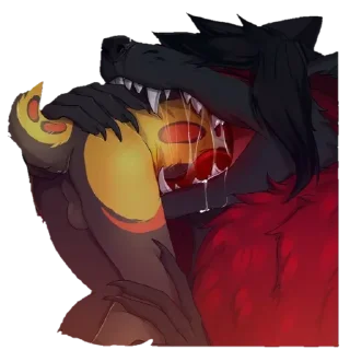 Стикер Red Art @stickersb2b - 7