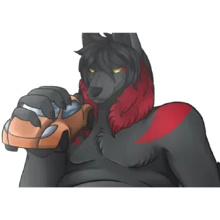 Стикер Red Art @stickersb2b - 11