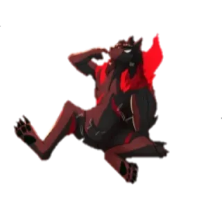 Стикер Red Art @stickersb2b - 0