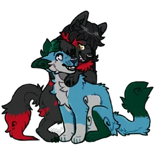 Стикер Red Art @stickersb2b - 5