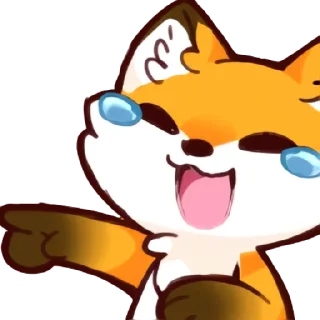 Стикер Red Fox - 3