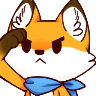 Стикер Red Fox - 11