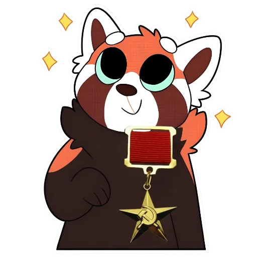 Sticker RedPandaORFRedakciya - 1