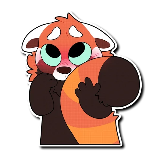 Sticker RedPandaORFRedakciya - 1