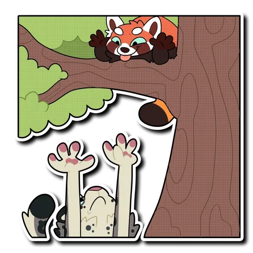 Sticker RedPandaORFRedakciya - 1