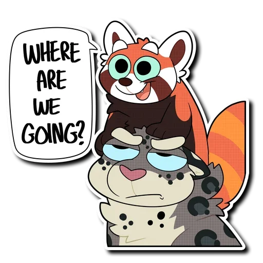 Sticker RedPandaORFRedakciya - 1