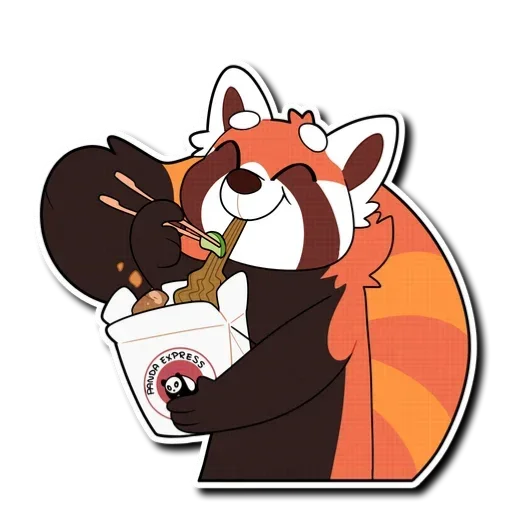 Sticker RedPandaORFRedakciya - 1
