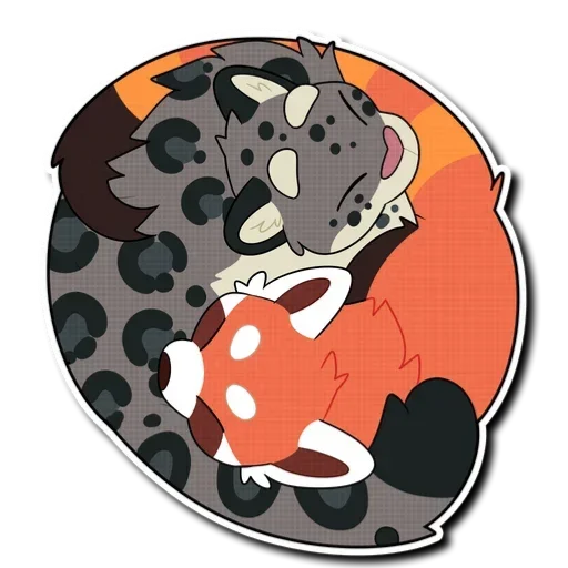 Sticker RedPandaORFRedakciya - 1