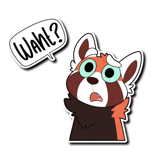 Sticker RedPandaORFRedakciya - 1
