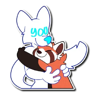 Стикер Red Panda | ORF редакция - 8