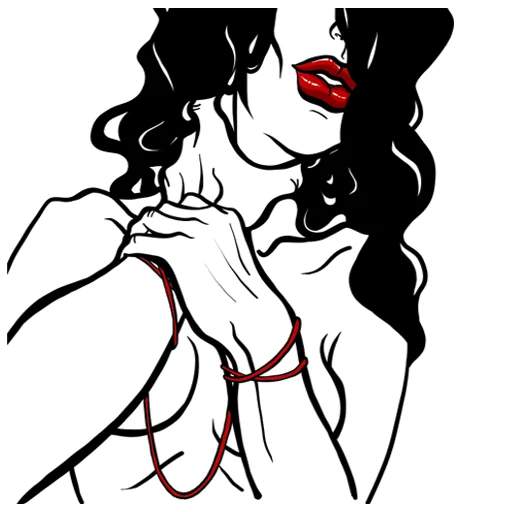 Стикер Red Thread - 11