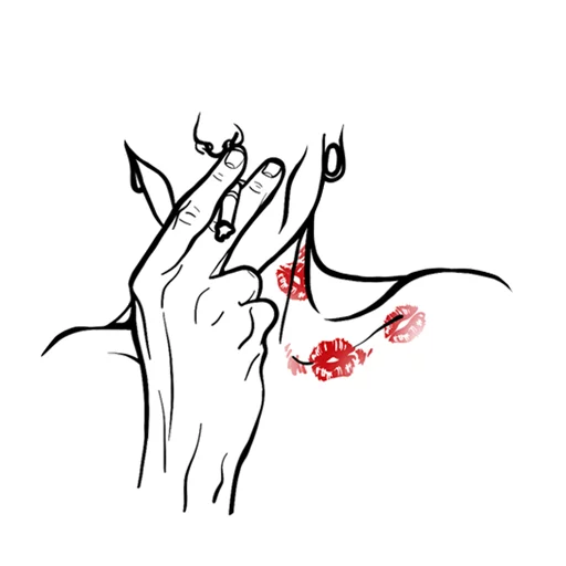 Стикер Red Thread - 7