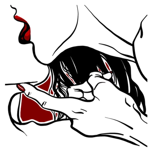 Стикер Red Thread - 1