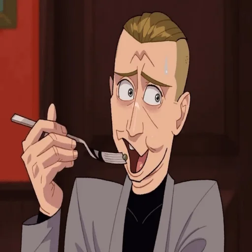 cartoon human face illustration