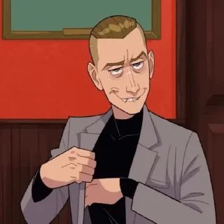 человеческое лицо мультфильм одежда