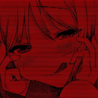 Стикер Красные стикеры by @stikeru7777 - 9