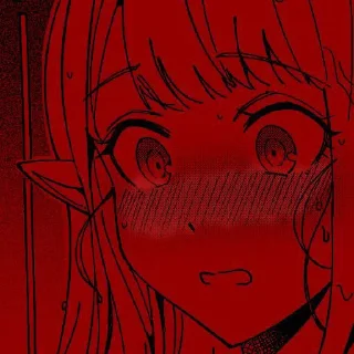 Стикер Красные стикеры by @stikeru7777 - 3