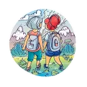 Sticker Red&Blue - 0