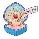 Sticker Red&Blue - 5