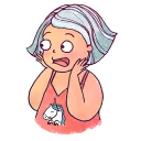 Sticker Red&Blue - 9