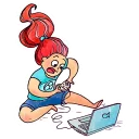 Sticker Red&Blue - 7