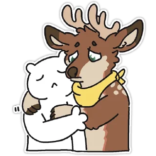 Sticker Reed Deer - 0