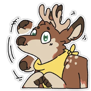 Sticker Reed Deer - 6
