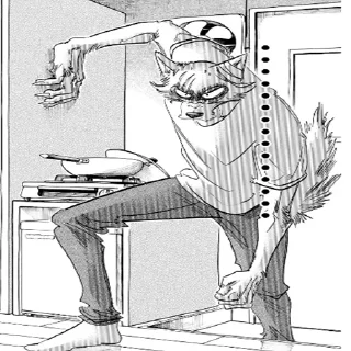 Sticker Beastars - 7