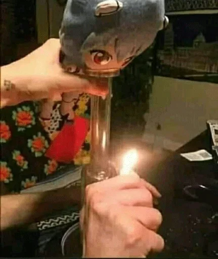 candle person indoor