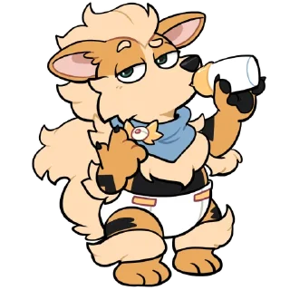 Sticker Reid Arcanine - 5
