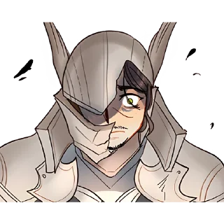 Стикер Реймонт и Ава @anime_stickerr - 1