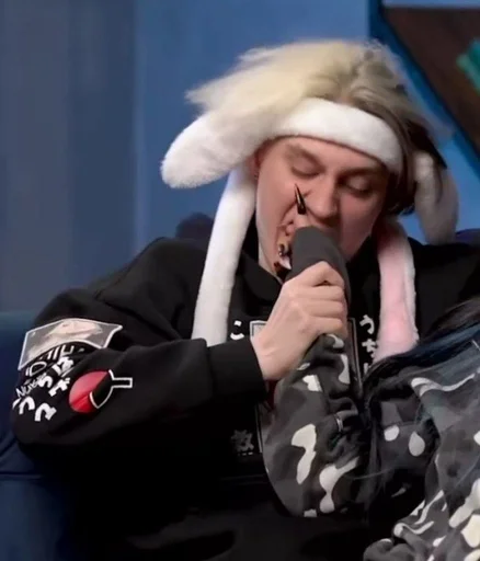 person human face clothing