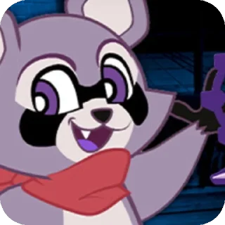 Sticker Rembly the raccoon - 5