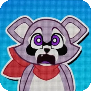 Sticker Rembly the raccoon - 10