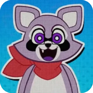 Sticker Rembly the raccoon - 2