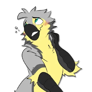 Sticker Polo the Fluffy Birb - 7