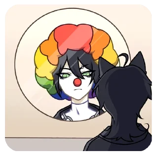 Sticker Рен @nyasticks - 4