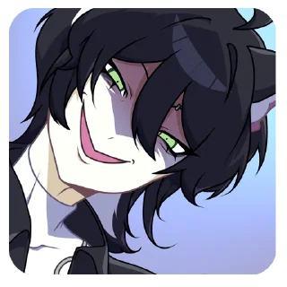 Sticker Рен @nyasticks - 2