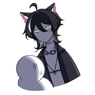 Sticker Рен @nyasticks - 5