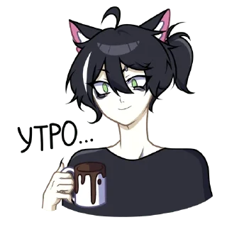 Sticker Рен @nyasticks - 3