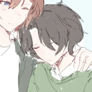Стикер ➜ Ⲣэⲏⲣυⳡυ 🥐🐾 @chrysofire ﹟ - 5