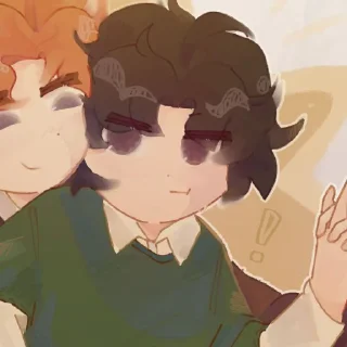 Стикер ➜ Ⲣэⲏⲣυⳡυ 🥐🐾 @chrysofire ﹟ - 11