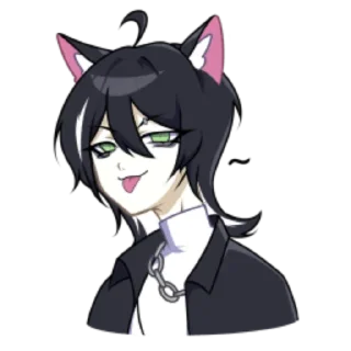 Sticker Рен by @stikeru7777 - 4