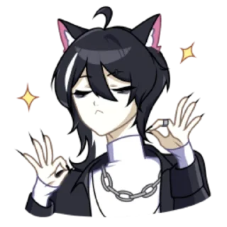 Sticker Рен by @stikeru7777 - 7